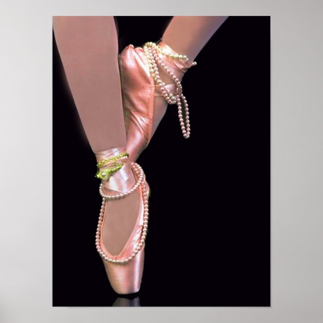 Poster Chaussures de ballet (Devant)