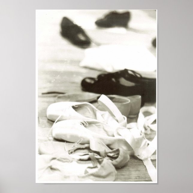 Poster Chaussures de danse (Devant)