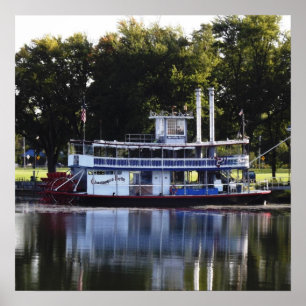 Poster Chautauqua Belle sur le lac Chautauqua