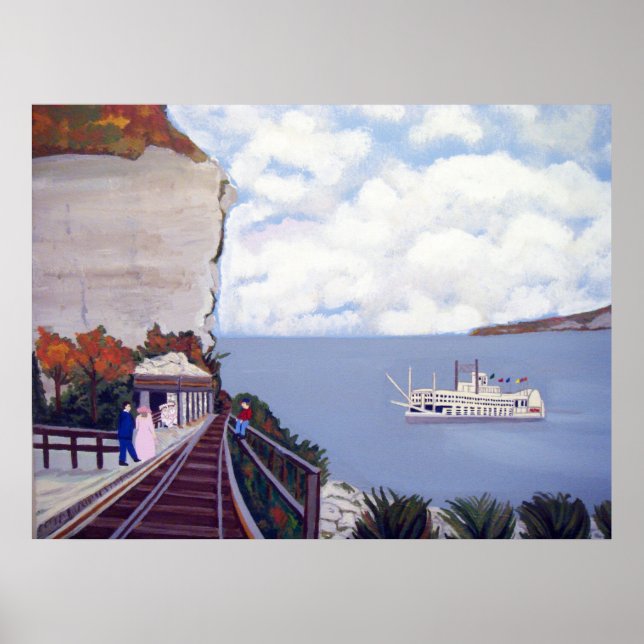 Poster Chautauqua Landing (Devant)