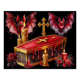 Poster Chauves-souris vampires