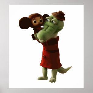 Poster Cheburashka Gena