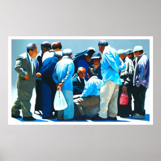 Poster Checkmate en Chinatown