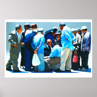 Poster Checkmate en Chinatown