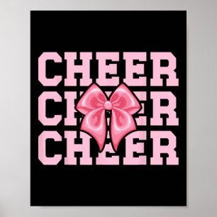 Poster Cheer Pom-Pom Cheerleader Cheerleading