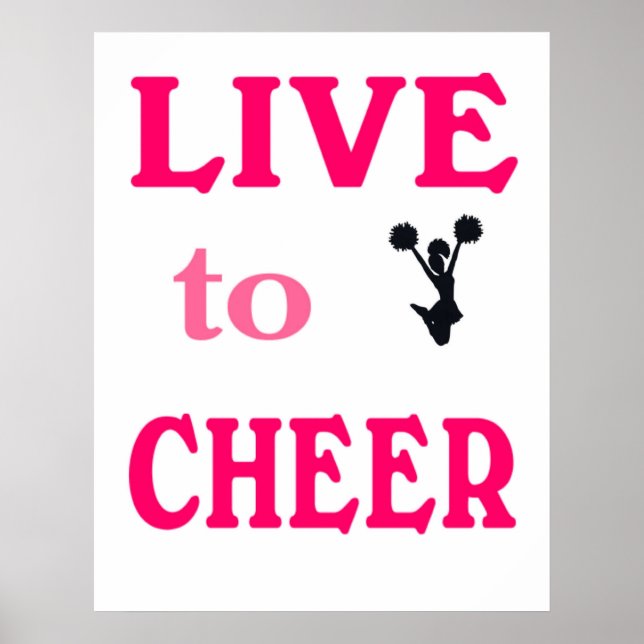 Poster Cheerleader Accueil Décoration Mur Girl (Devant)