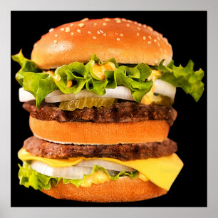 Poster Cheeseburger
