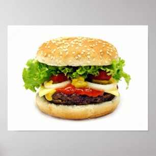 Poster Cheeseburger