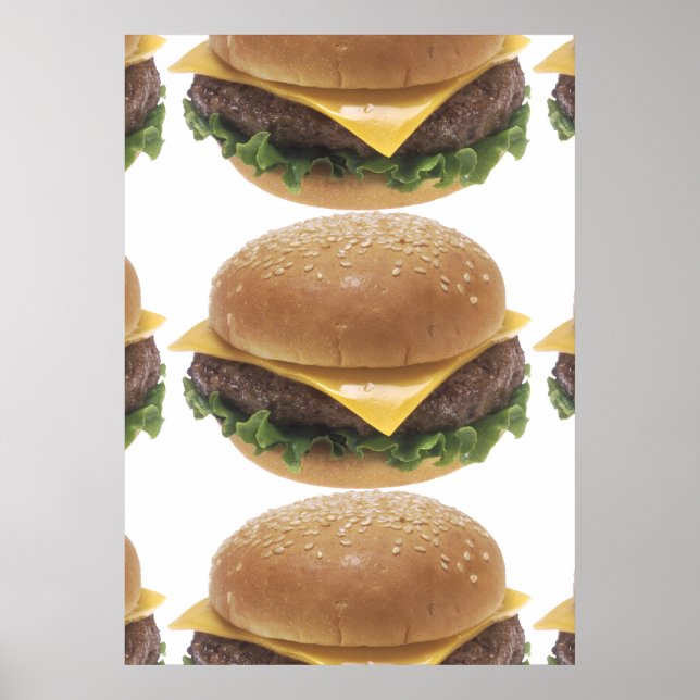 Poster Cheeseburger (Devant)