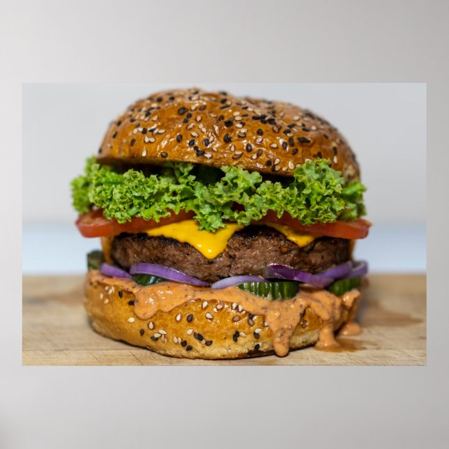 Poster Cheeseburgers (Devant)