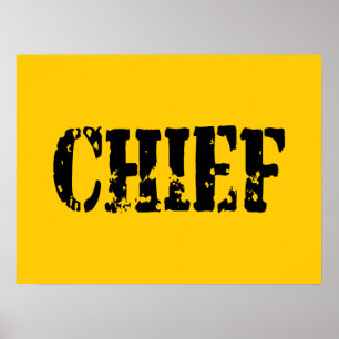 POSTER CHEF
