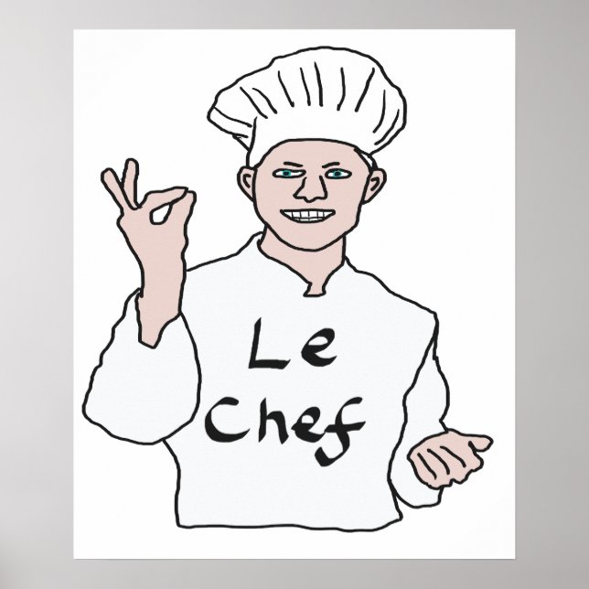 Poster Chef (Devant)
