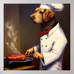 Poster Chef chien