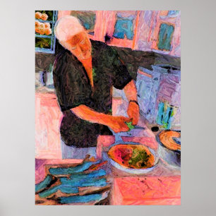 POSTER CHEF DE MÉTRO