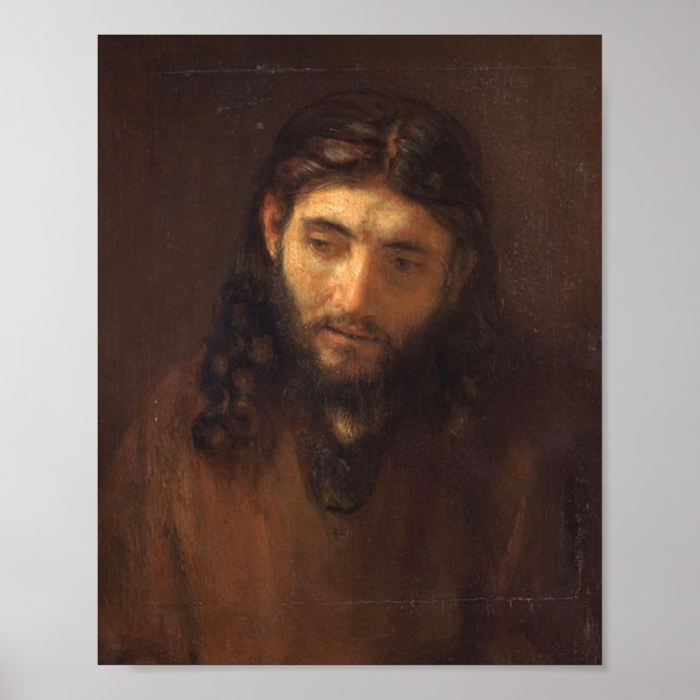 Poster Chef Du Christ Par Rembrandt 1648 (Devant)