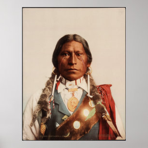 Poster Chef James Abram Garfield d'Apache.