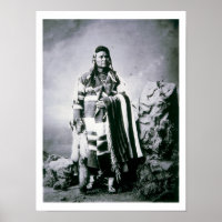 Chef Joseph (1840-1904) c.1880 (b/w photo)