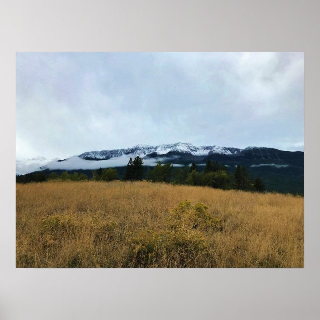 Poster Chef Joseph Mountain, Oregon (Devant)