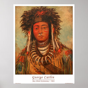 Poster Chef-Ojibbeway de garçon