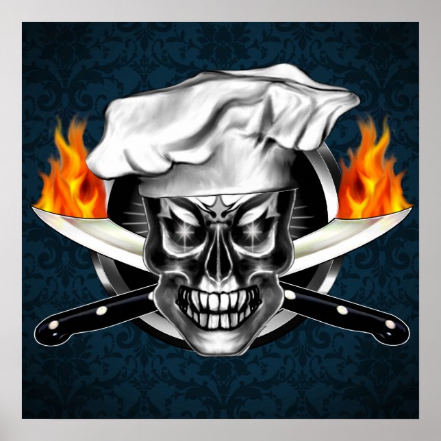 Poster Chef Skull 3.1 (Devant)