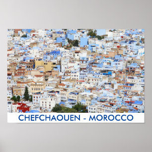Poster Chefchaouen, Maroc