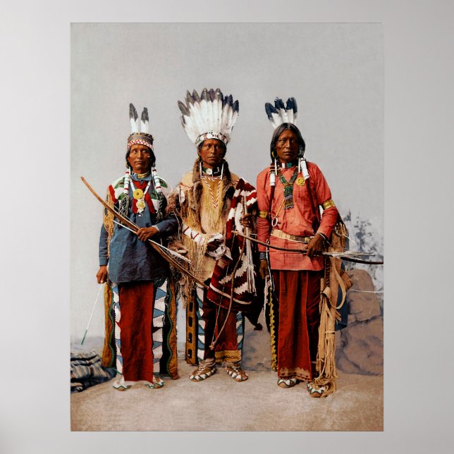 Poster Chefs Apache (Devant)