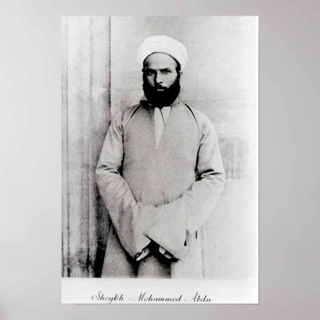 Poster Cheikh Muhammad Abduh (Devant)