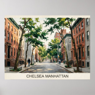 Poster Chelsea Manhattan
