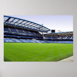 Poster Chelsea Stamford Bridge West Stand