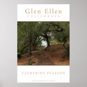 Poster "Chemin à la grange "