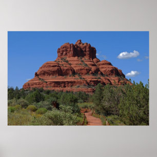 Poster Chemin à la roche 102 de Bell