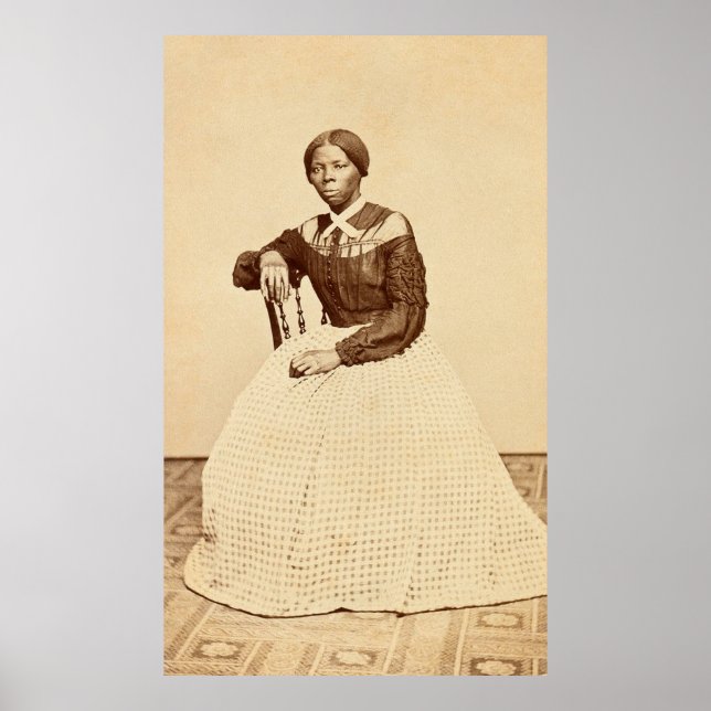 Poster Chemin de fer abolitionniste Harriet Tubman (Devant)