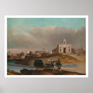 Poster Chemin de fer d'Aspinwall la Californie (1160)