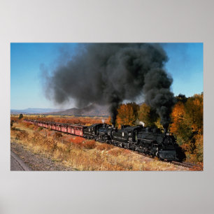 Poster Chemin de fer de Cumbres et de Toltec, no. 487 et