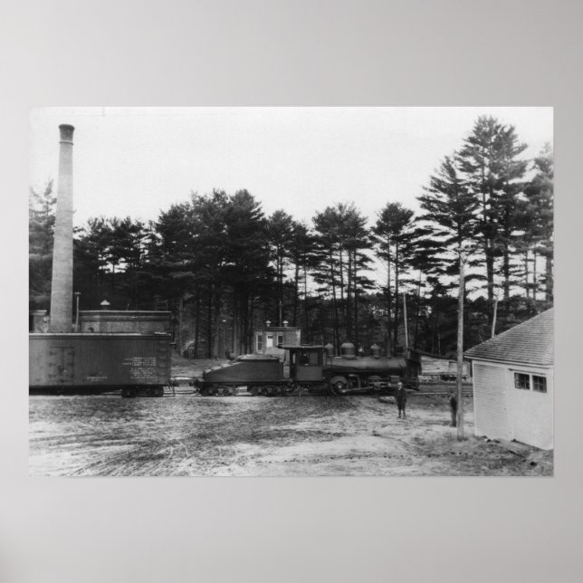 Poster Chemin de fer de la Pologne (Devant)