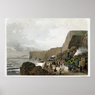 Poster Chemin de fer Devon Sud