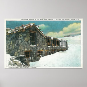 Poster Chemin de la rivière Fall Ridge Museum Bldg