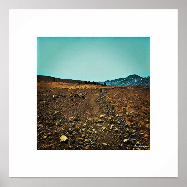 Poster Chemin Pacific Crest (Devant)