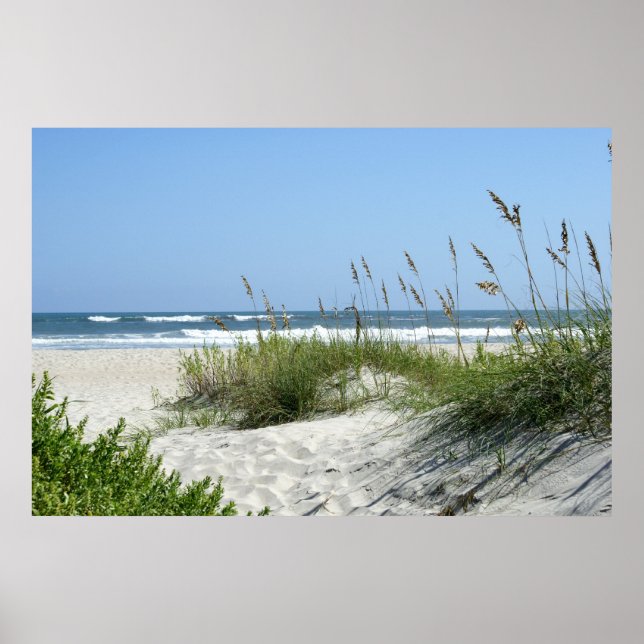 Poster Chemin vers la mer (Devant)