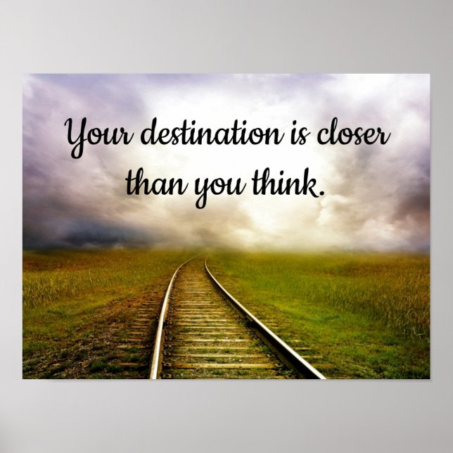 Poster Chemins de fer de la vie (Devant)