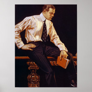 Poster Chemise Arrow Collars, 1914 par J. C. Leyendecker