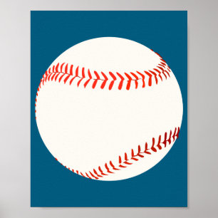 Poster Chemise Baseball