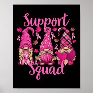 Poster Chemise Cancer Pour Les Femmes Gnomes Soutien Esca