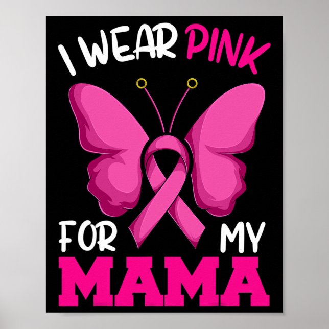 Poster Chemise contre le cancer du sein (Devant)