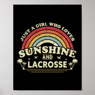 Poster Chemise de crosse. Une Fille Qui Aime Le Soleil Et