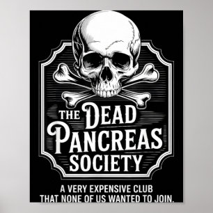 Poster Chemise de la société du pancréas de l'agence gouv