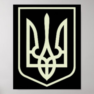 Poster Chemise de l'armée ukrainienne Zelenskyy Ukraine M