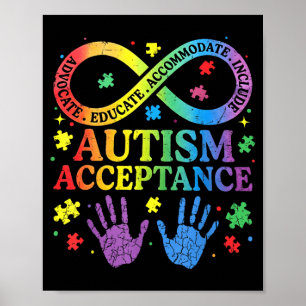 Poster Chemise de prise de conscience et d'acceptation de