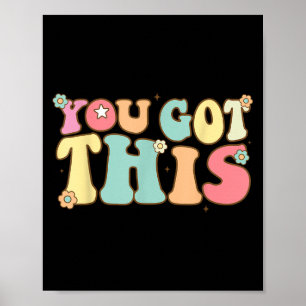 Poster Chemise de professeur pour la journée de test Moti