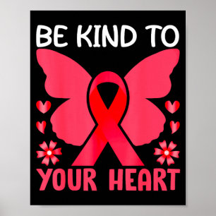 Poster Chemise de sensibilisation à la maladie cardiaque
